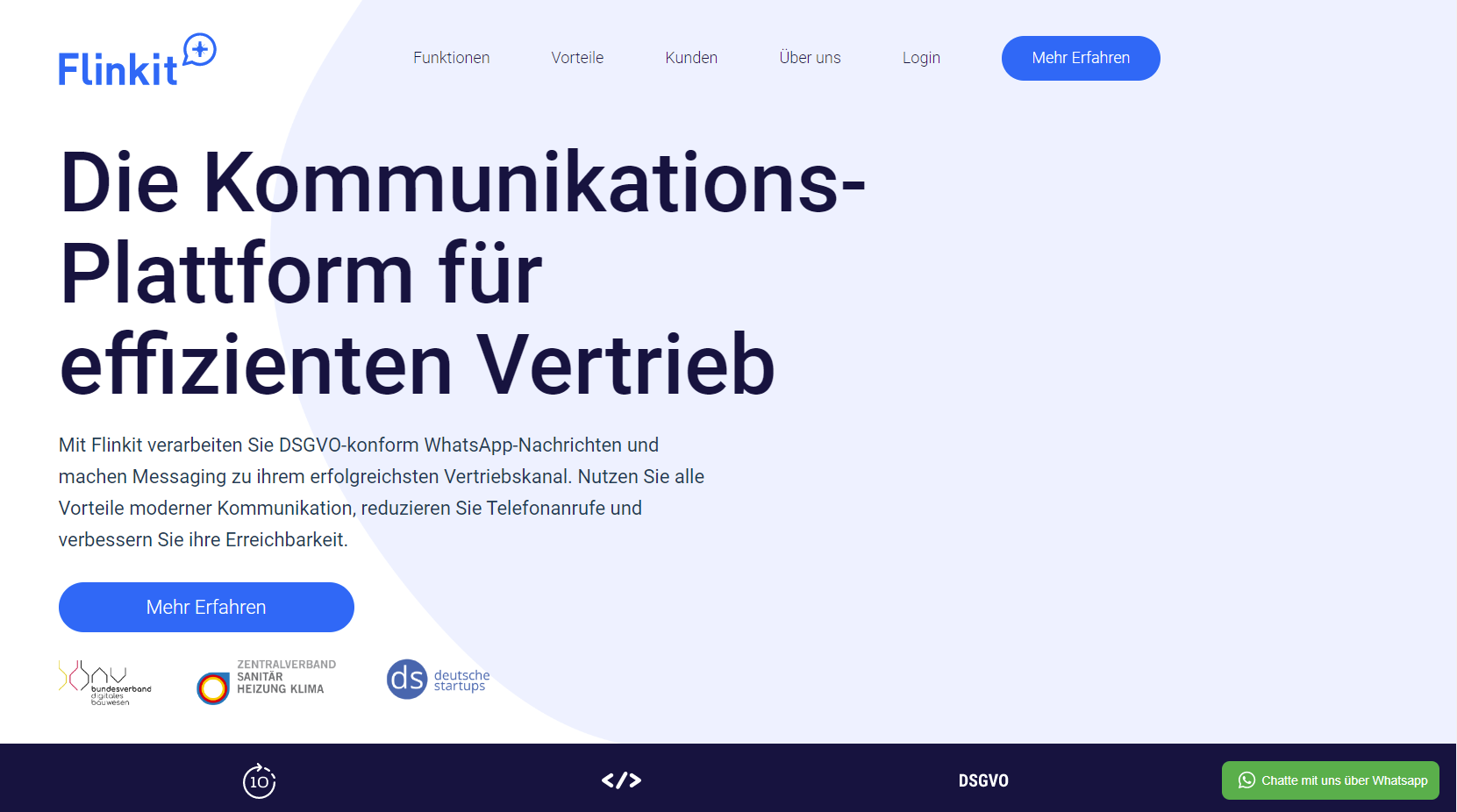 screenshot of Flinkit