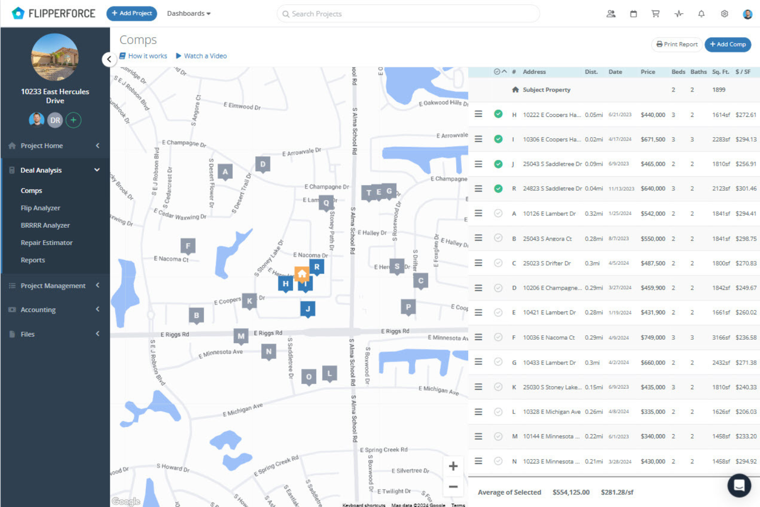 screenshot of FlipperForce