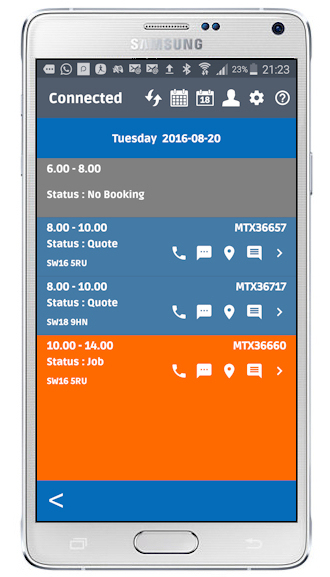 screenshot of Flobot