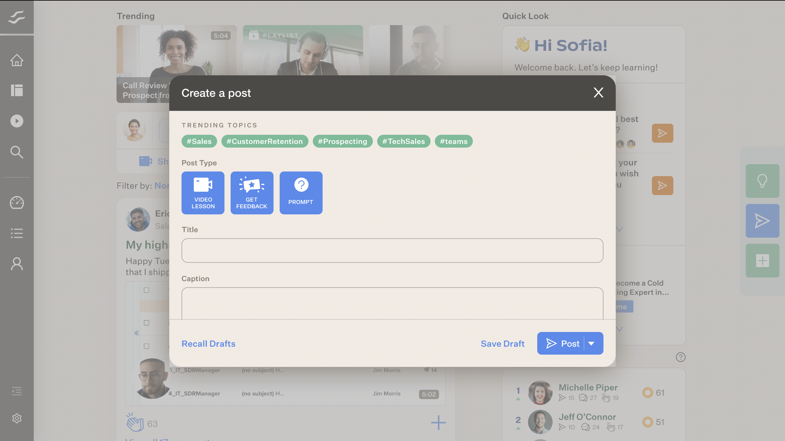 screenshot of Flockjay