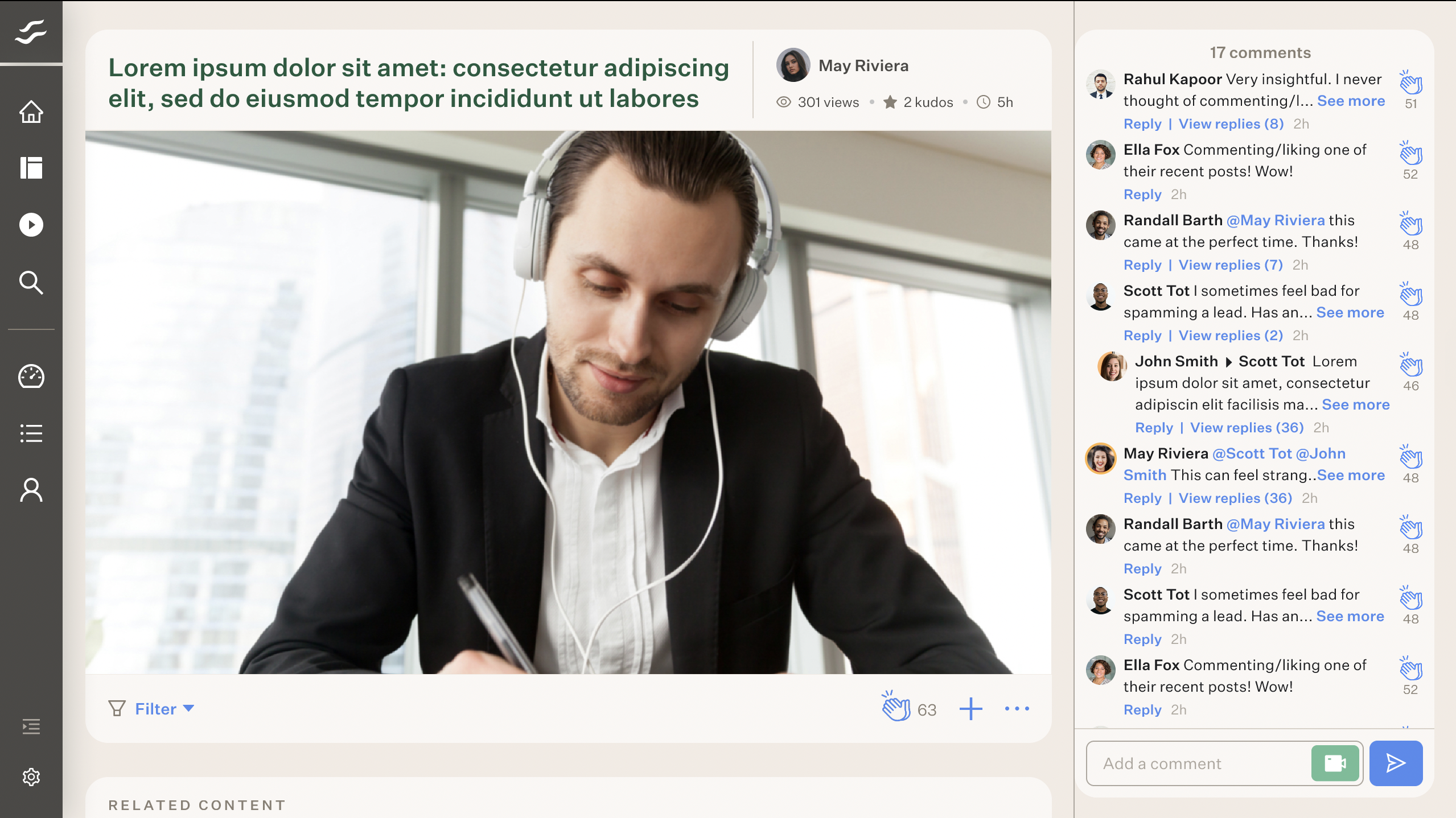 screenshot of Flockjay