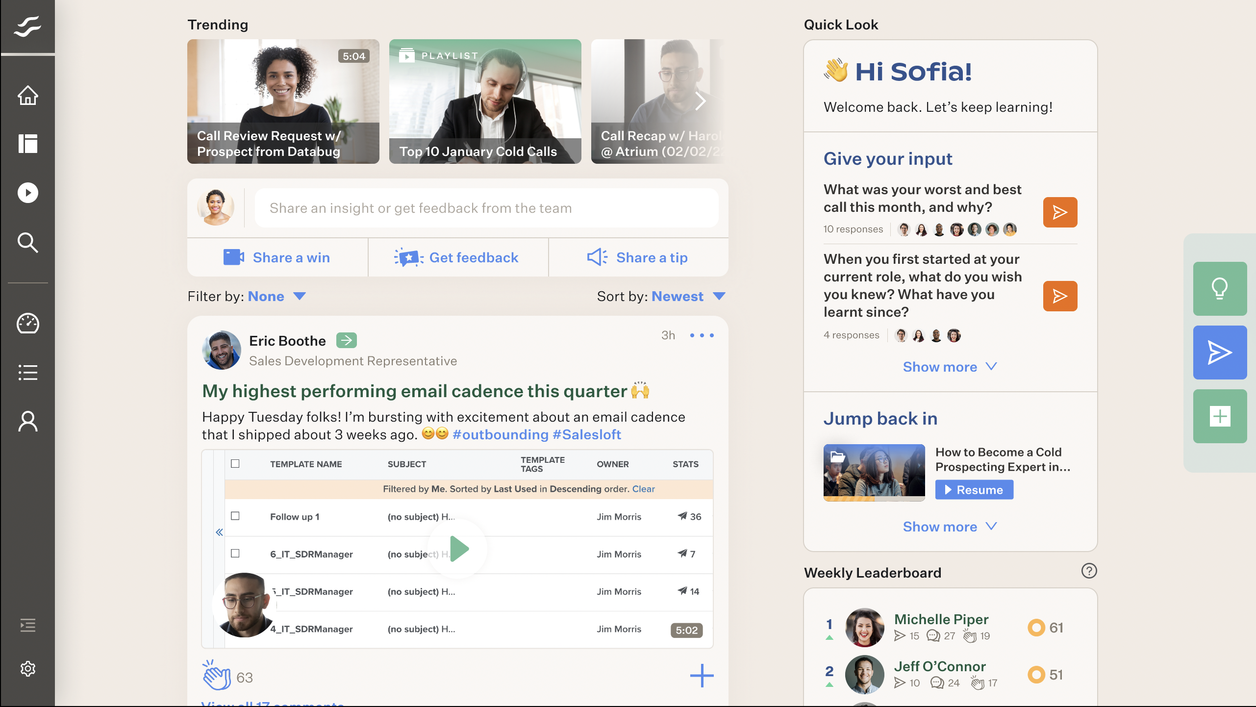 screenshot of Flockjay