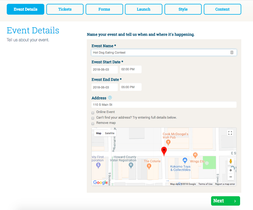 screenshot of Floktu