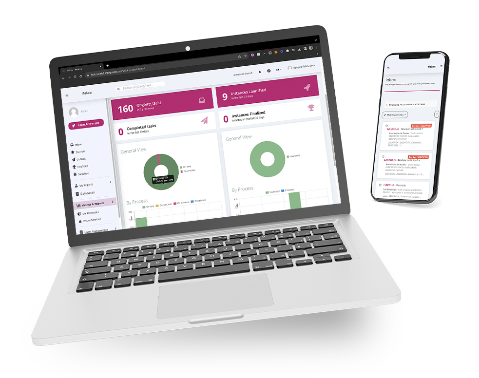 screenshot of Flokzu