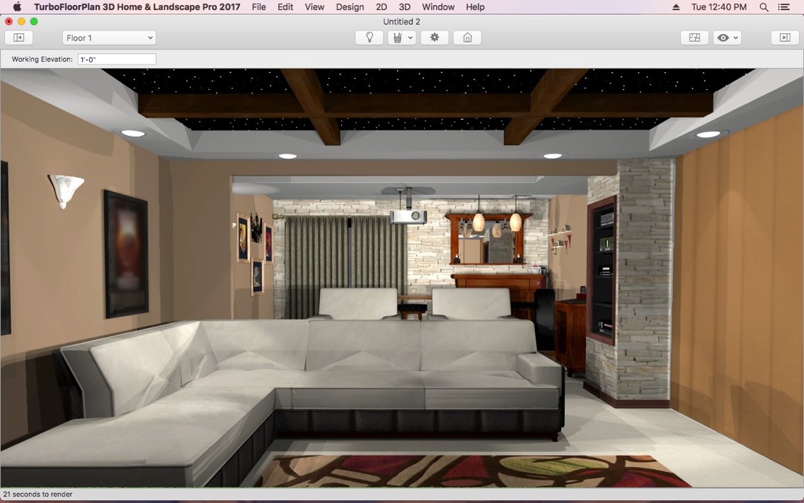screenshot of FloorPlan