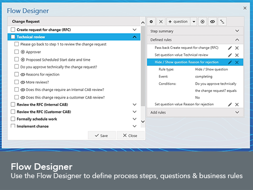 screenshot of FlowForma