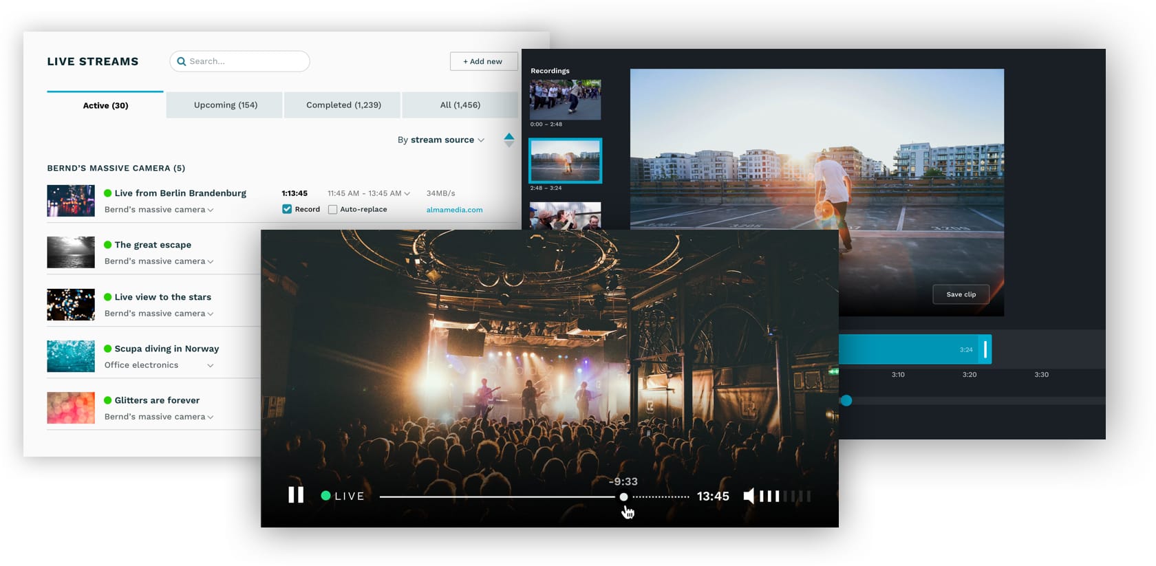screenshot of Flowplayer