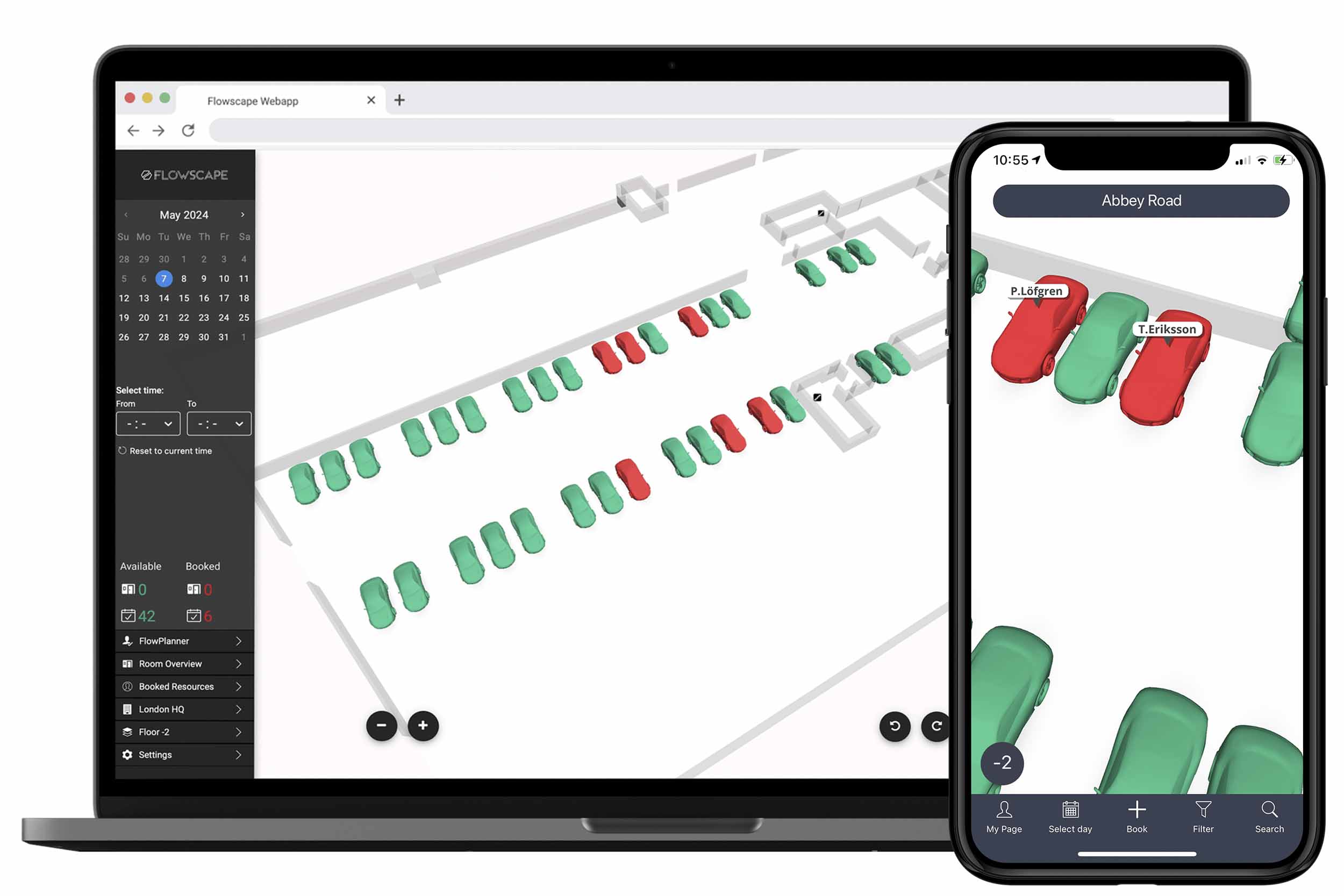 screenshot of Flowscape