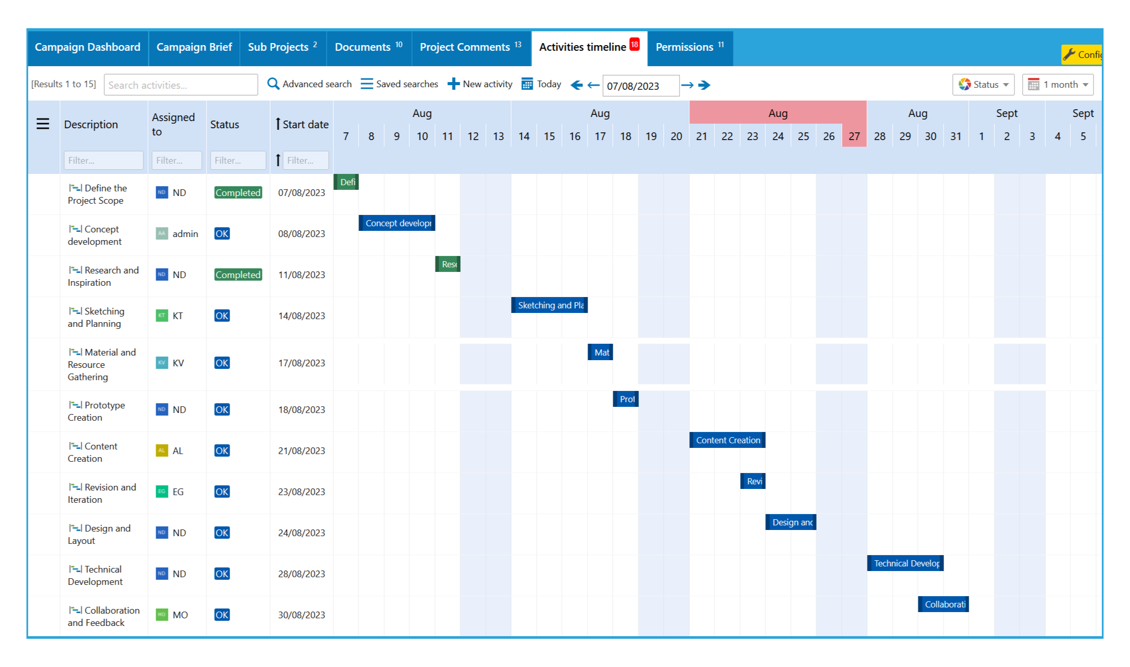 screenshot of Flowzone