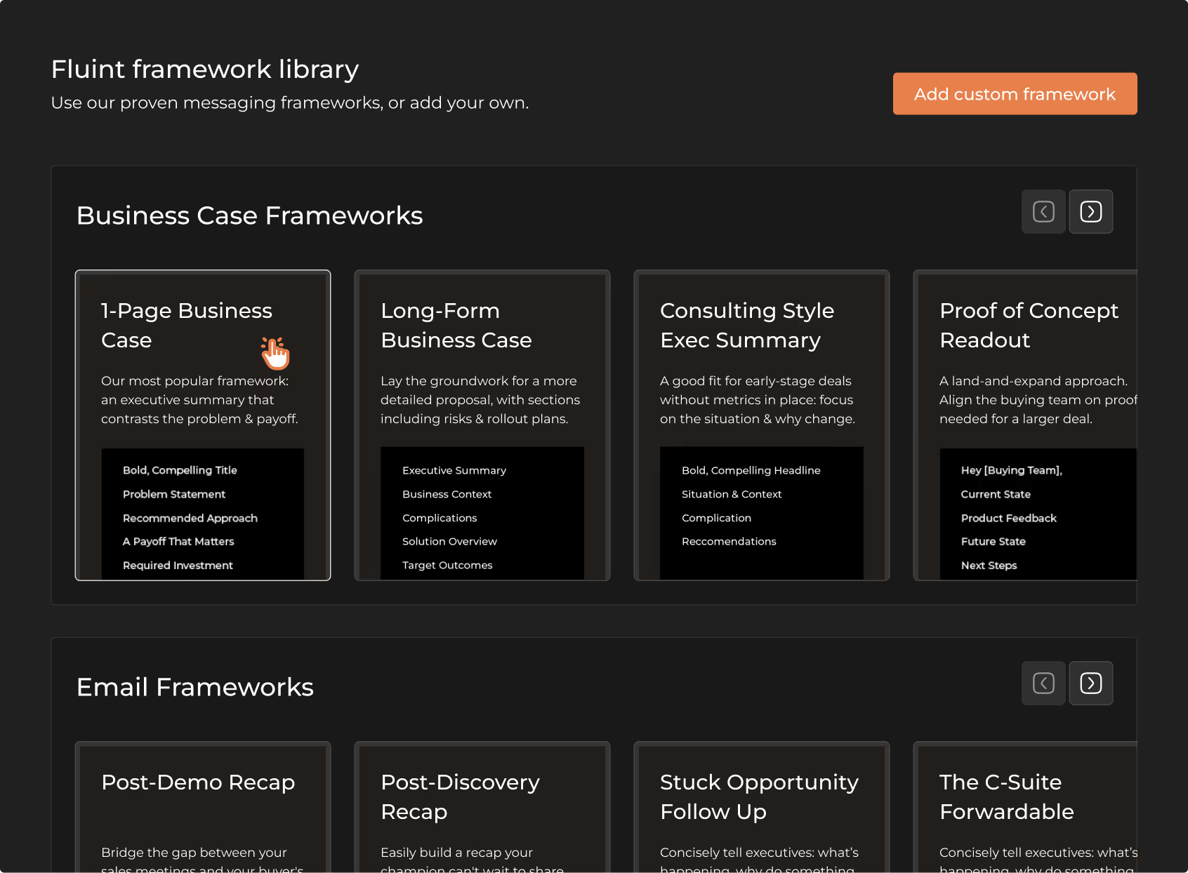 screenshot of Fluint