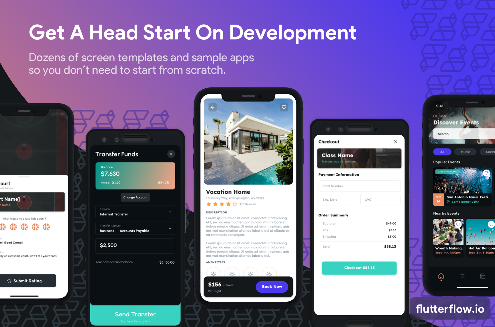 screenshot of FlutterFlow