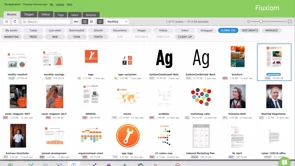 screenshot of Fluxiom
