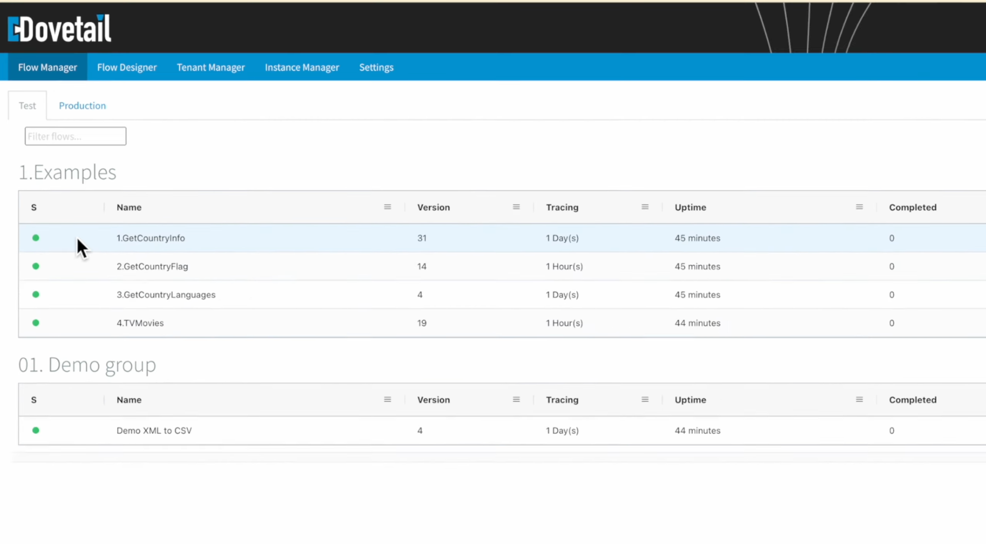 screenshot of Fluxygen