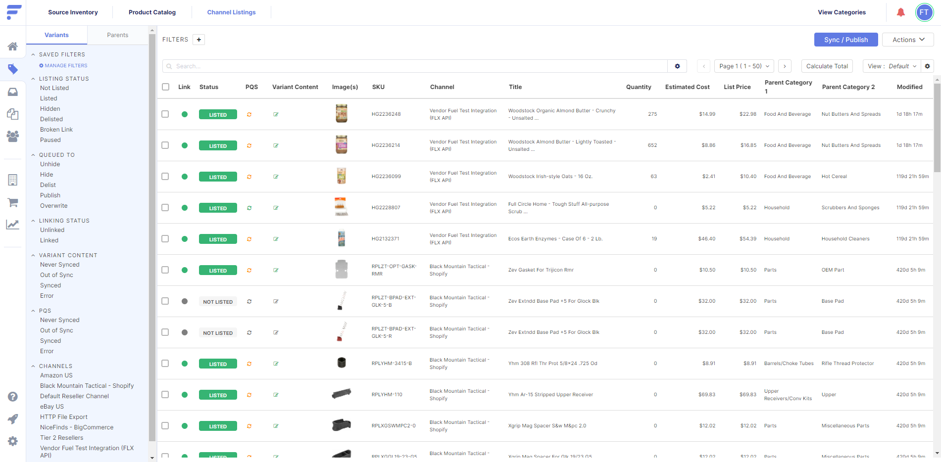 screenshot of Flxpoint