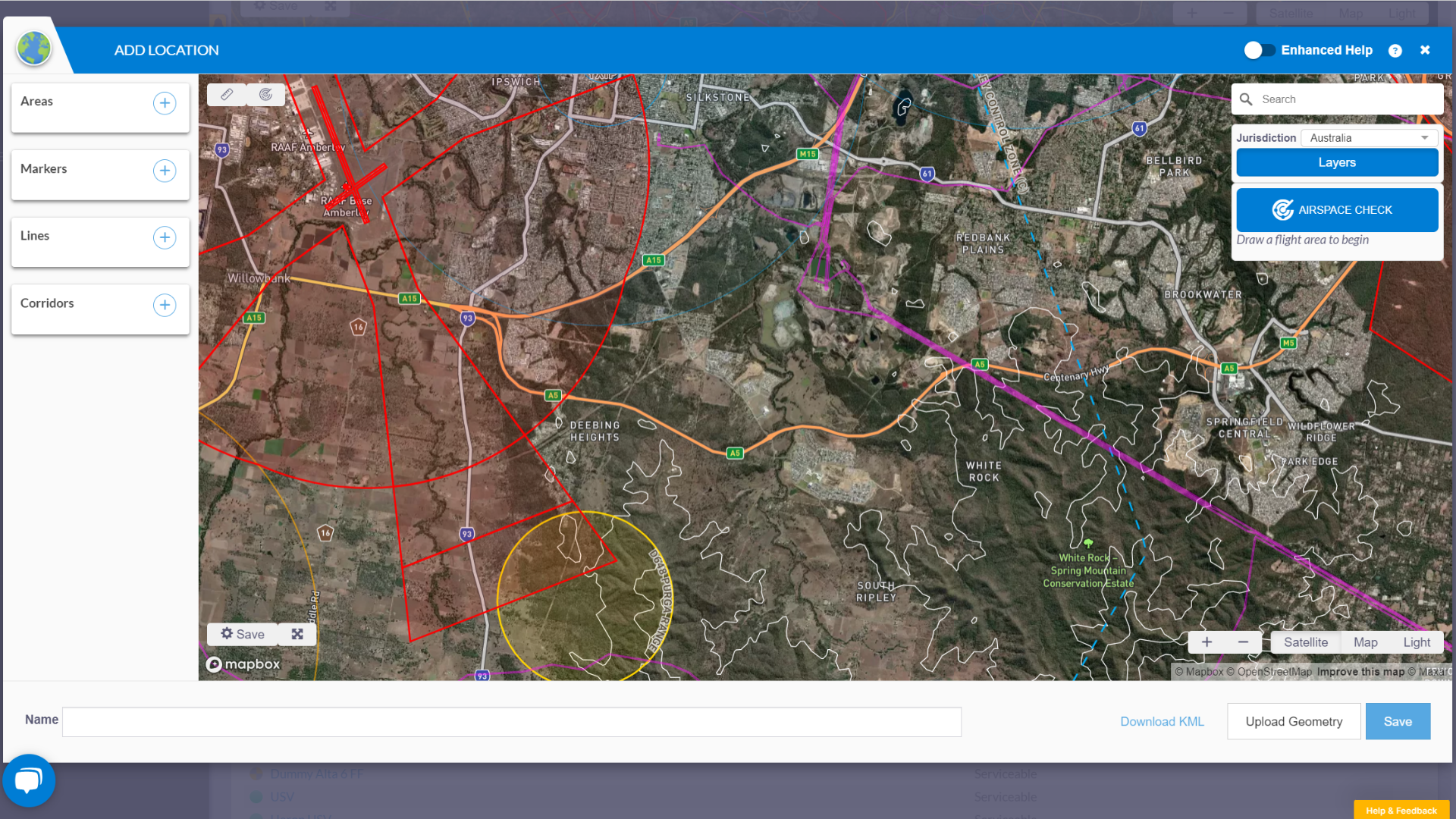 screenshot of FlyFreely