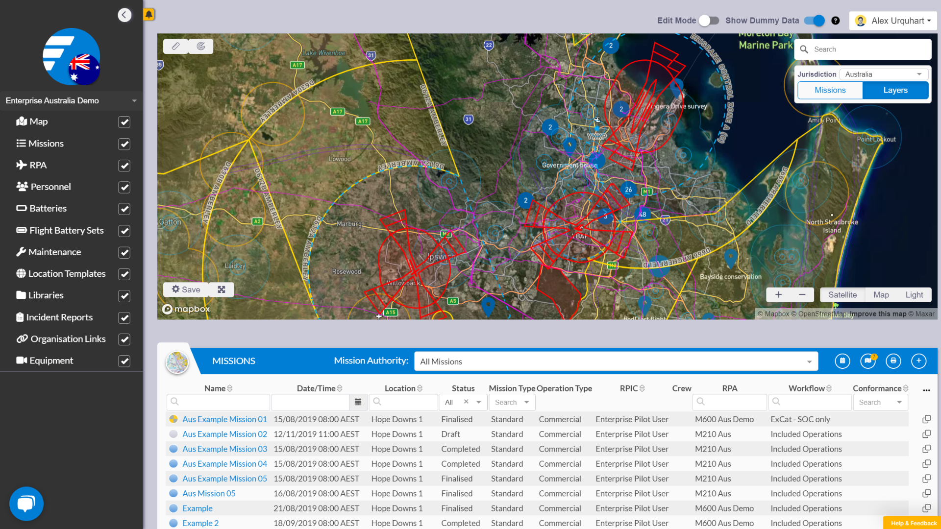 screenshot of FlyFreely
