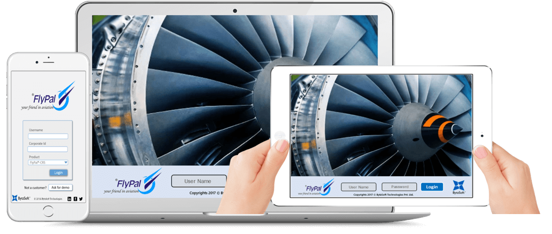 screenshot of FlyPal