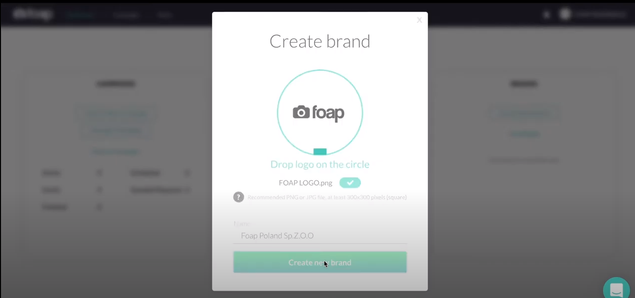 screenshot of Foap