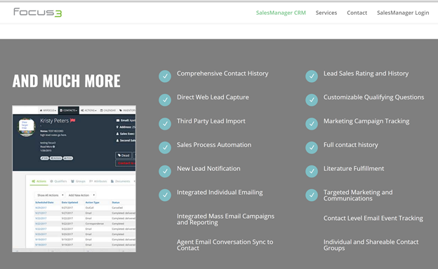 screenshot of Focus3