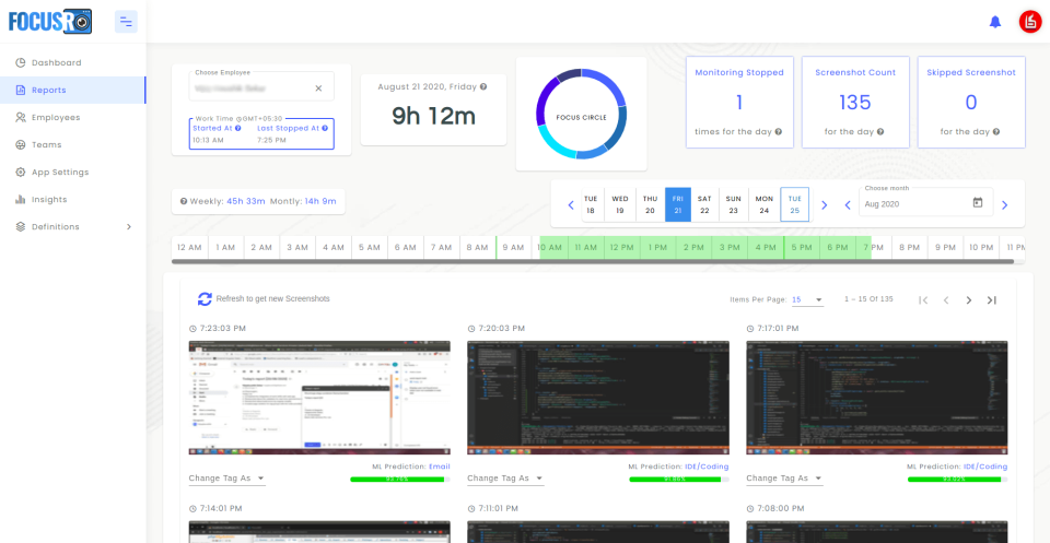 screenshot of FocusRO