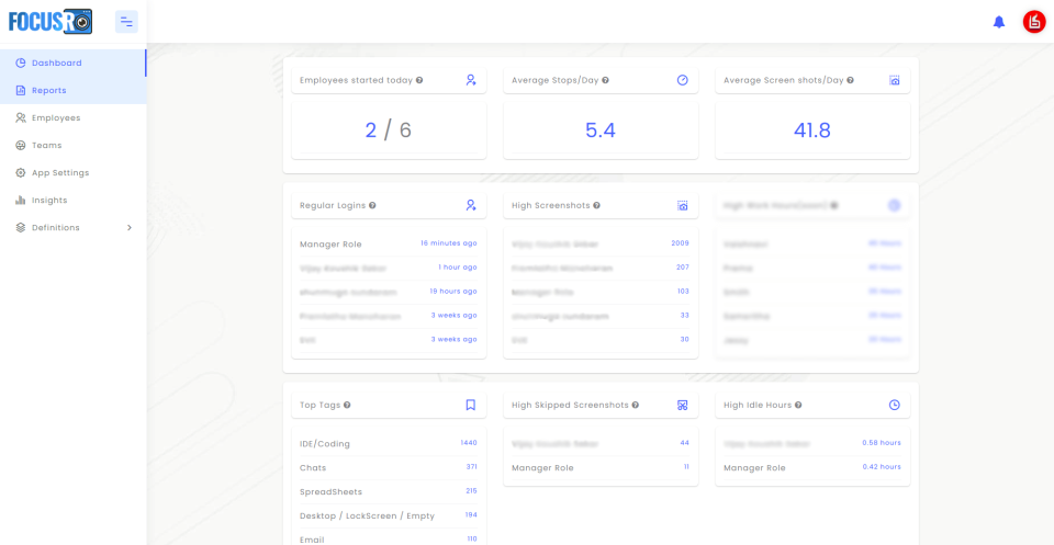 screenshot of FocusRO