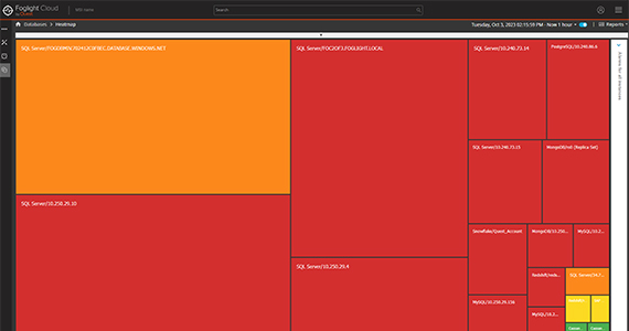screenshot of Foglight