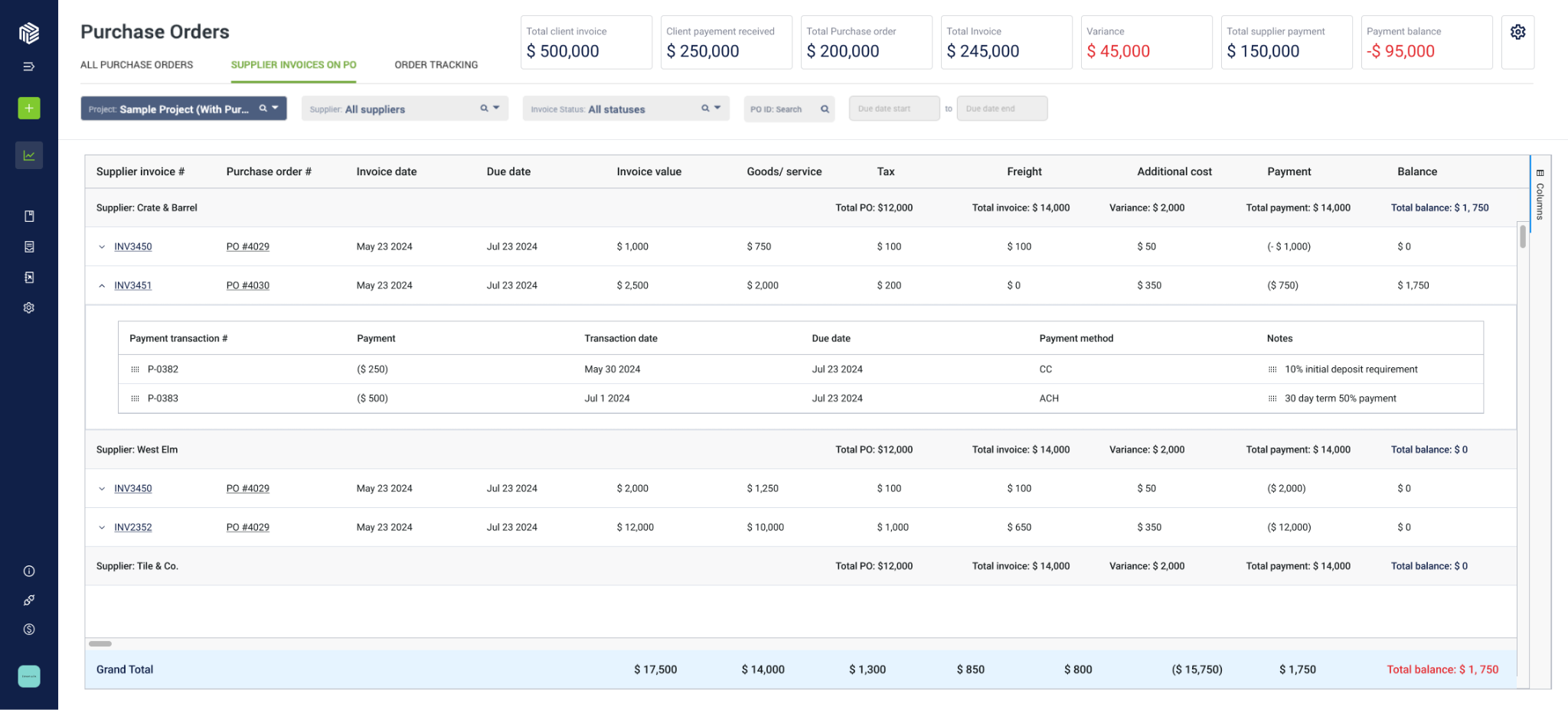 screenshot of Fohlio