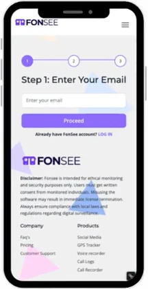 screenshot of FonSee