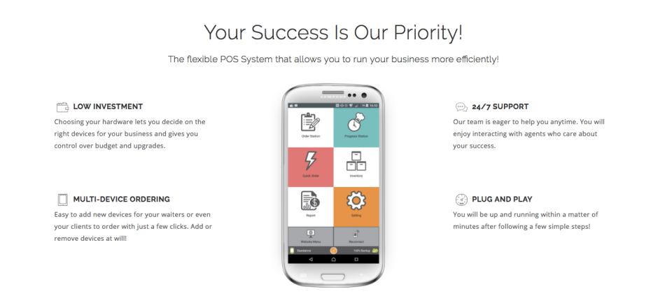 screenshot of FoodZaps