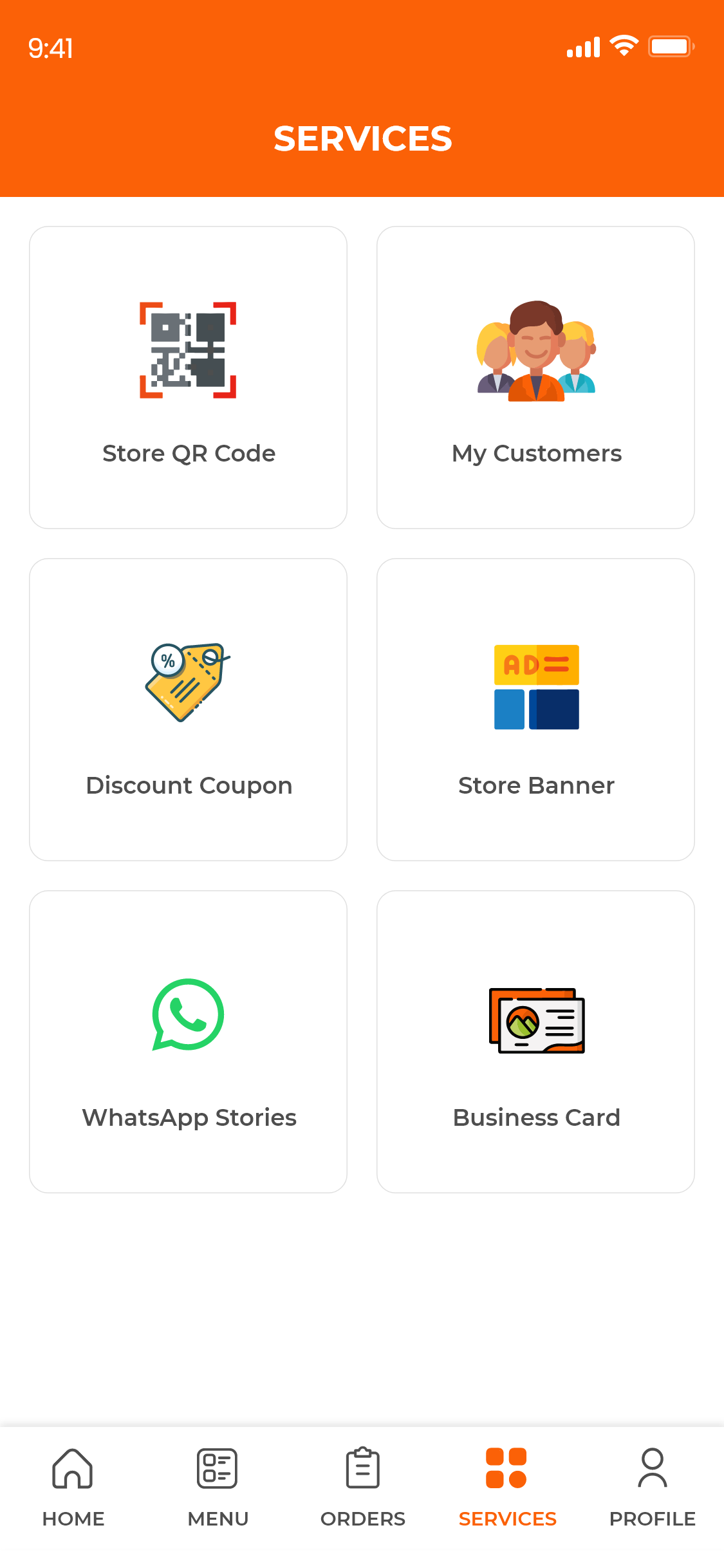 screenshot of Foodiv