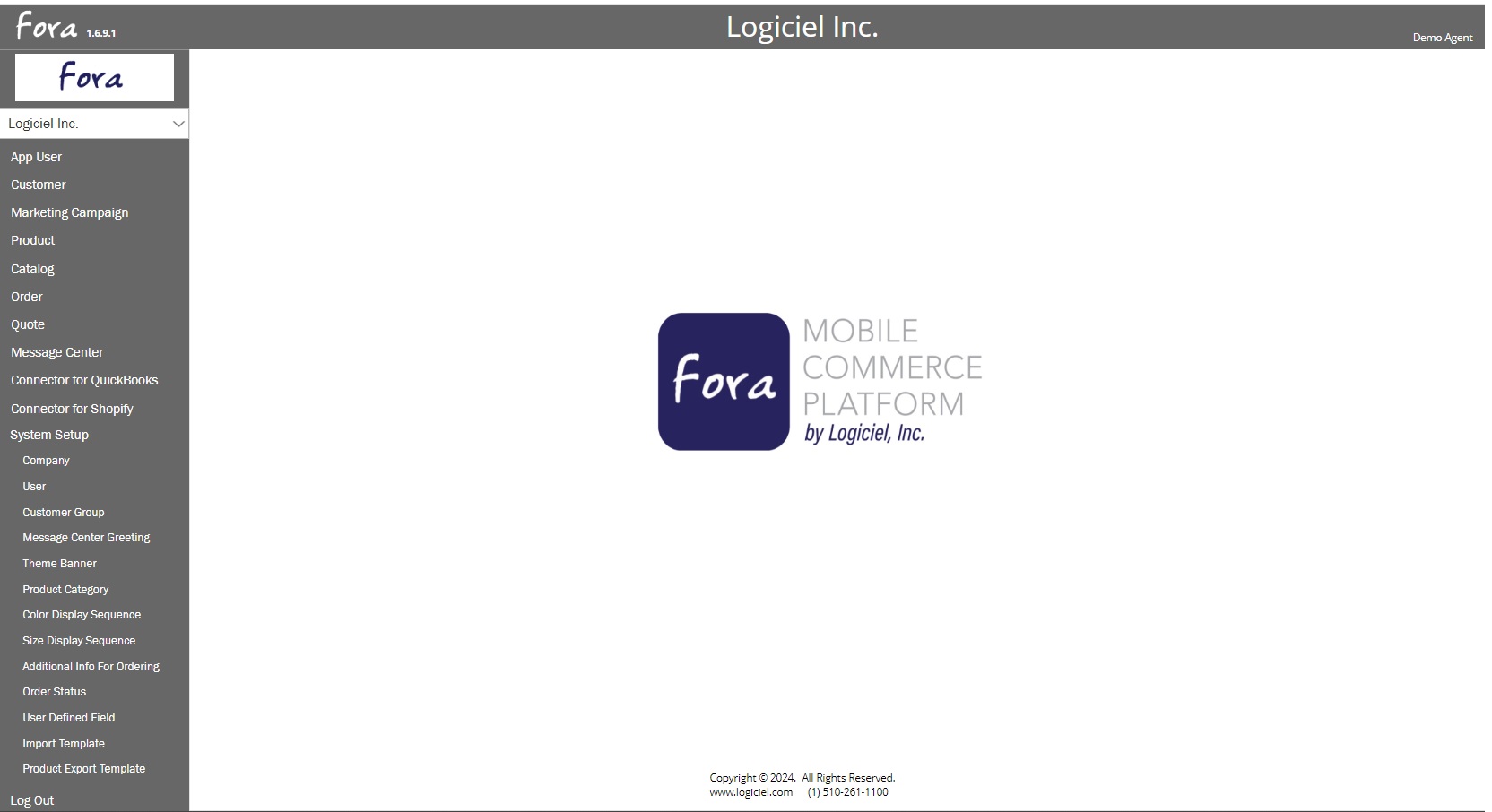 screenshot of Fora