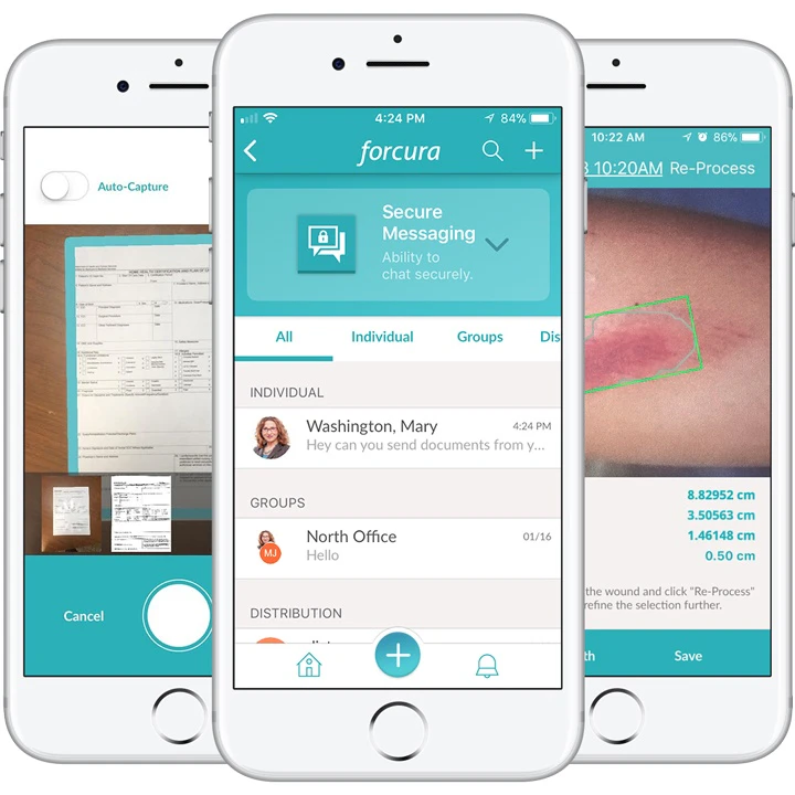 screenshot of Forcura