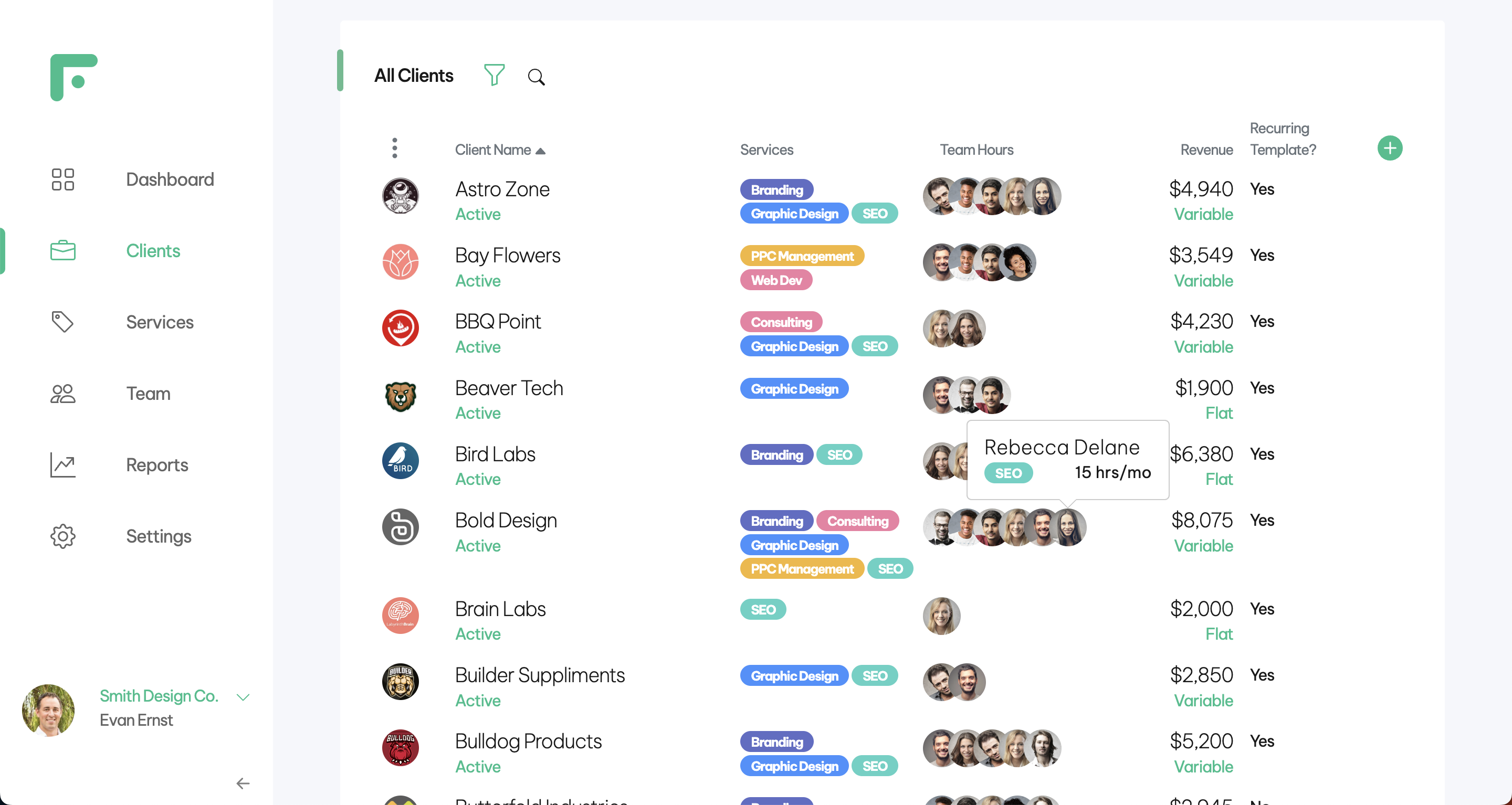 screenshot of Forekast