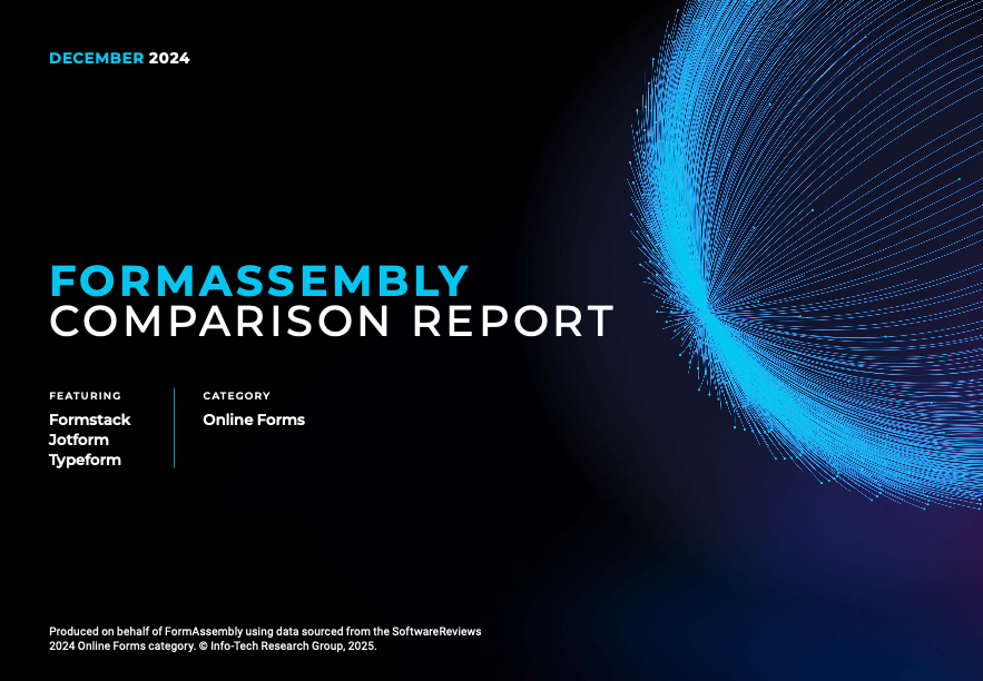 screenshot of FormAssembly