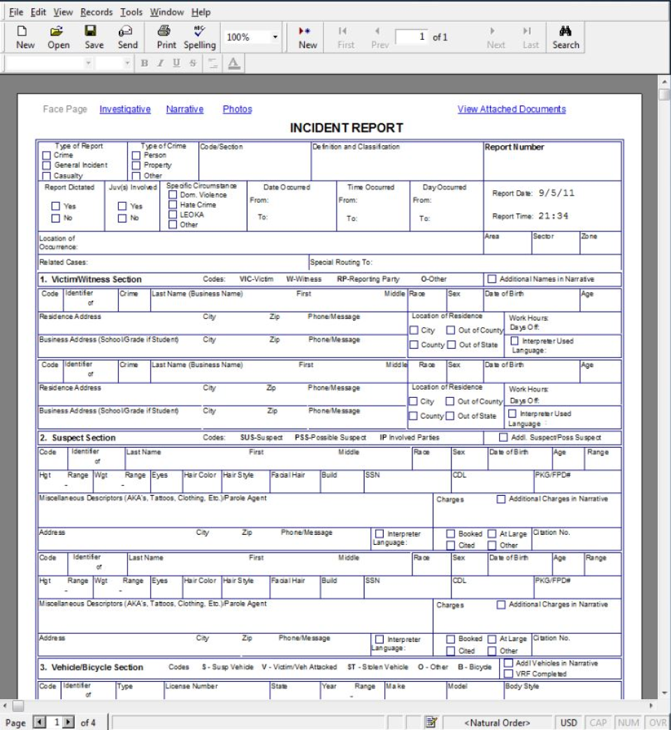 screenshot of FormDocs