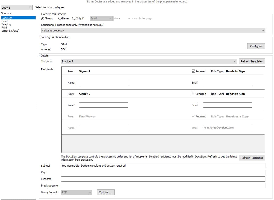 screenshot of FormFusion