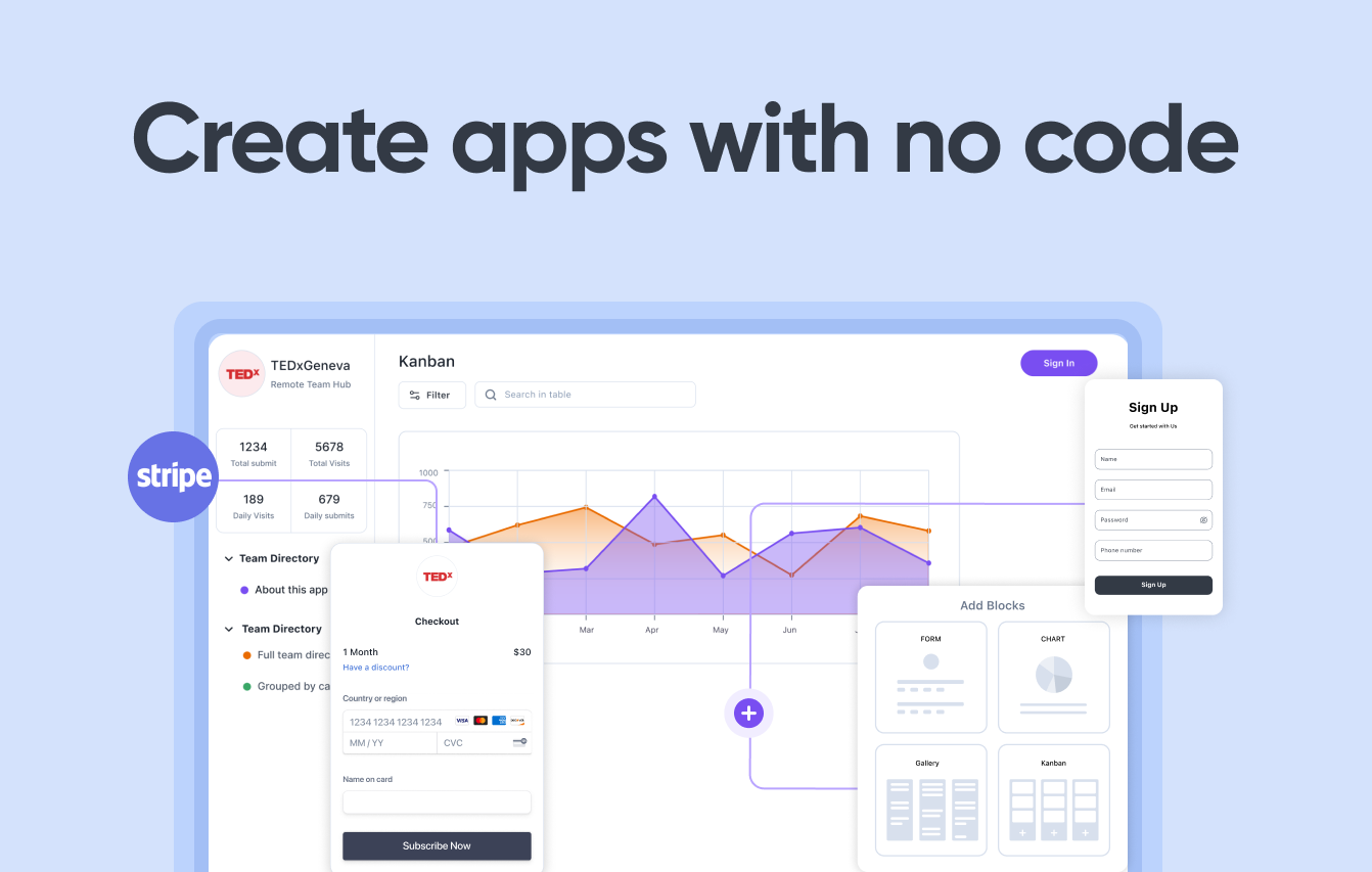 screenshot of Formaloo