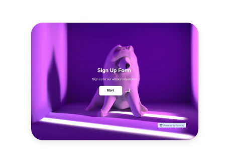 screenshot of Formberry