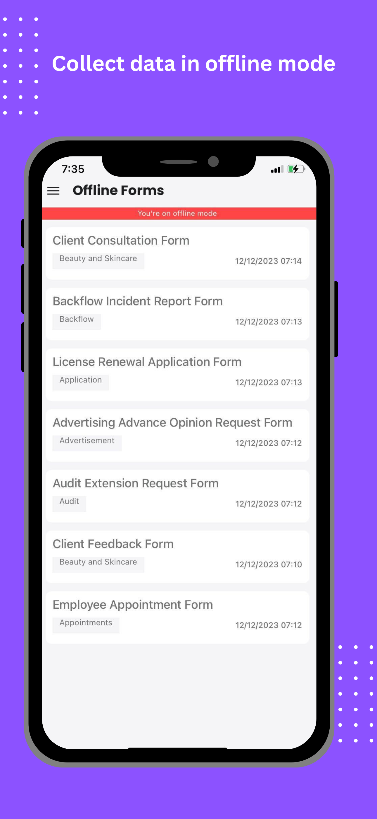 screenshot of Formclick