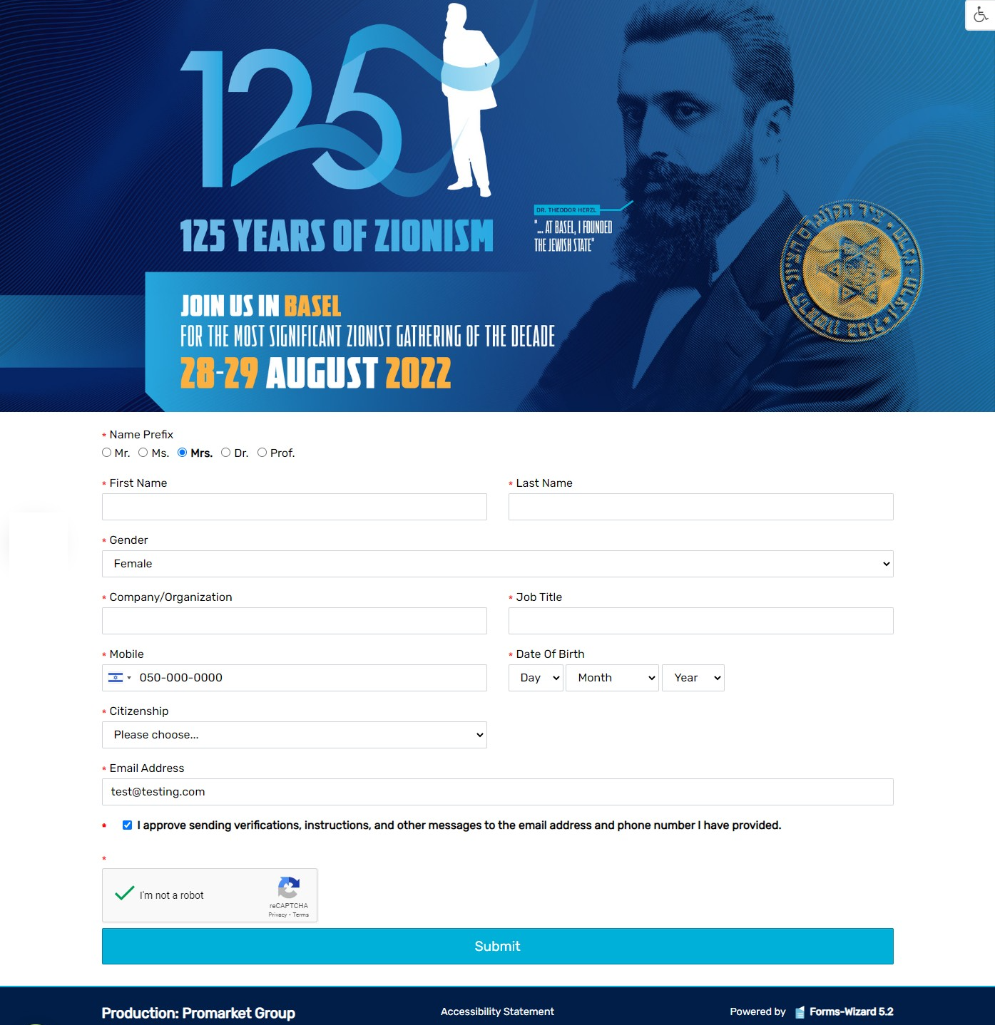 screenshot of Forms-Wizard
