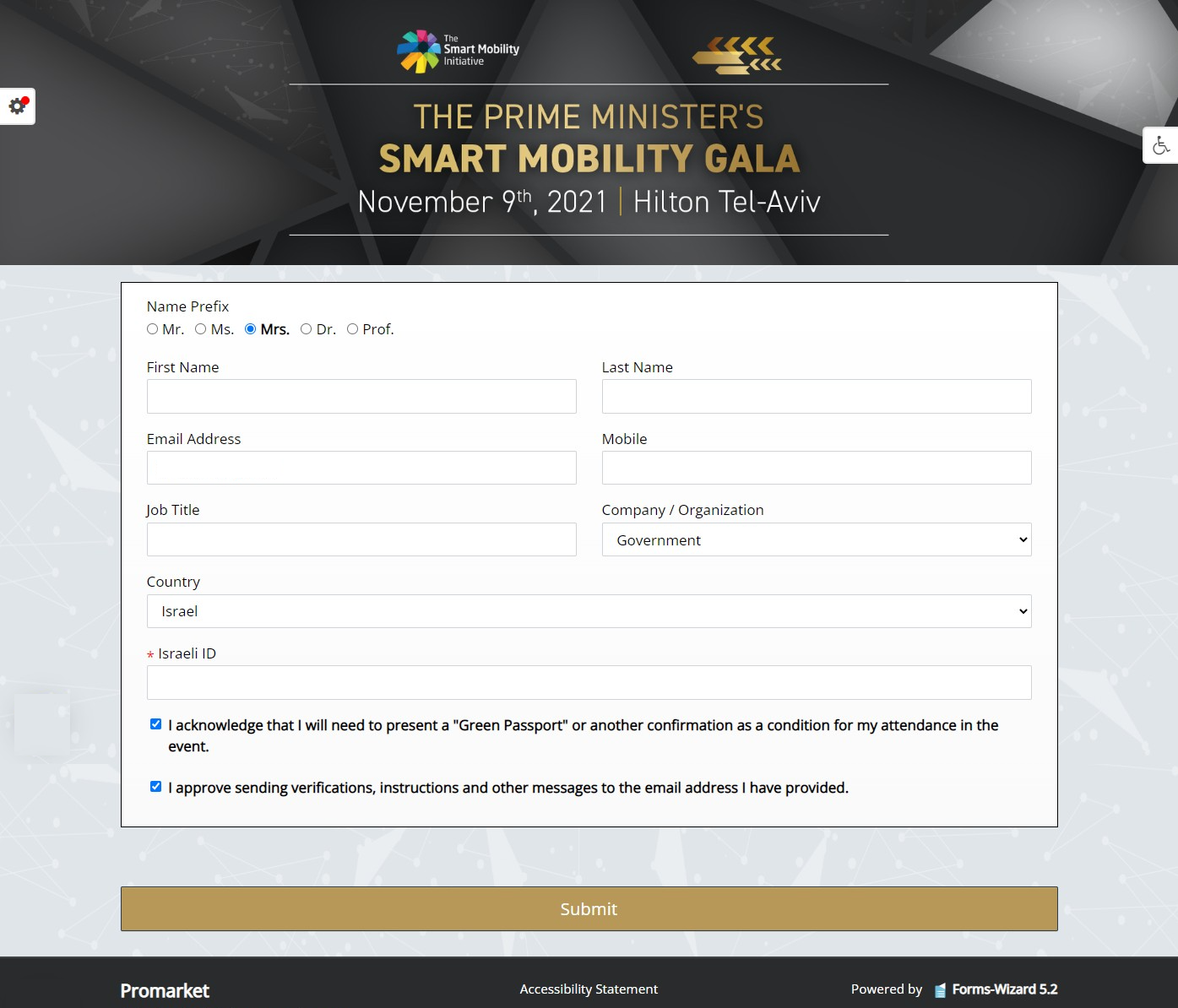screenshot of Forms-Wizard