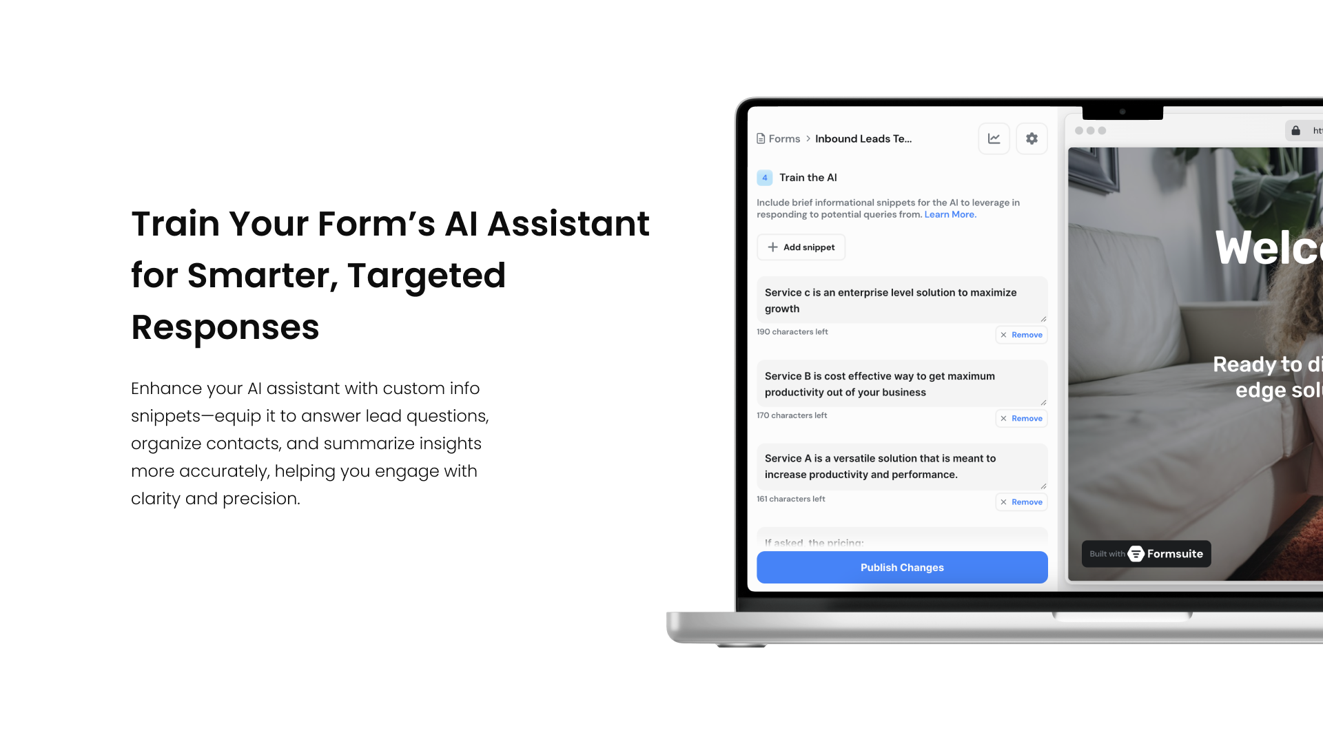 screenshot of Formsuite