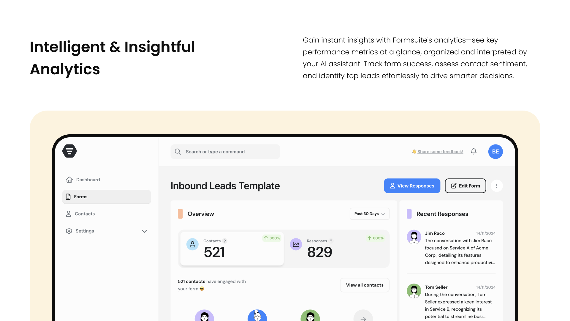 screenshot of Formsuite