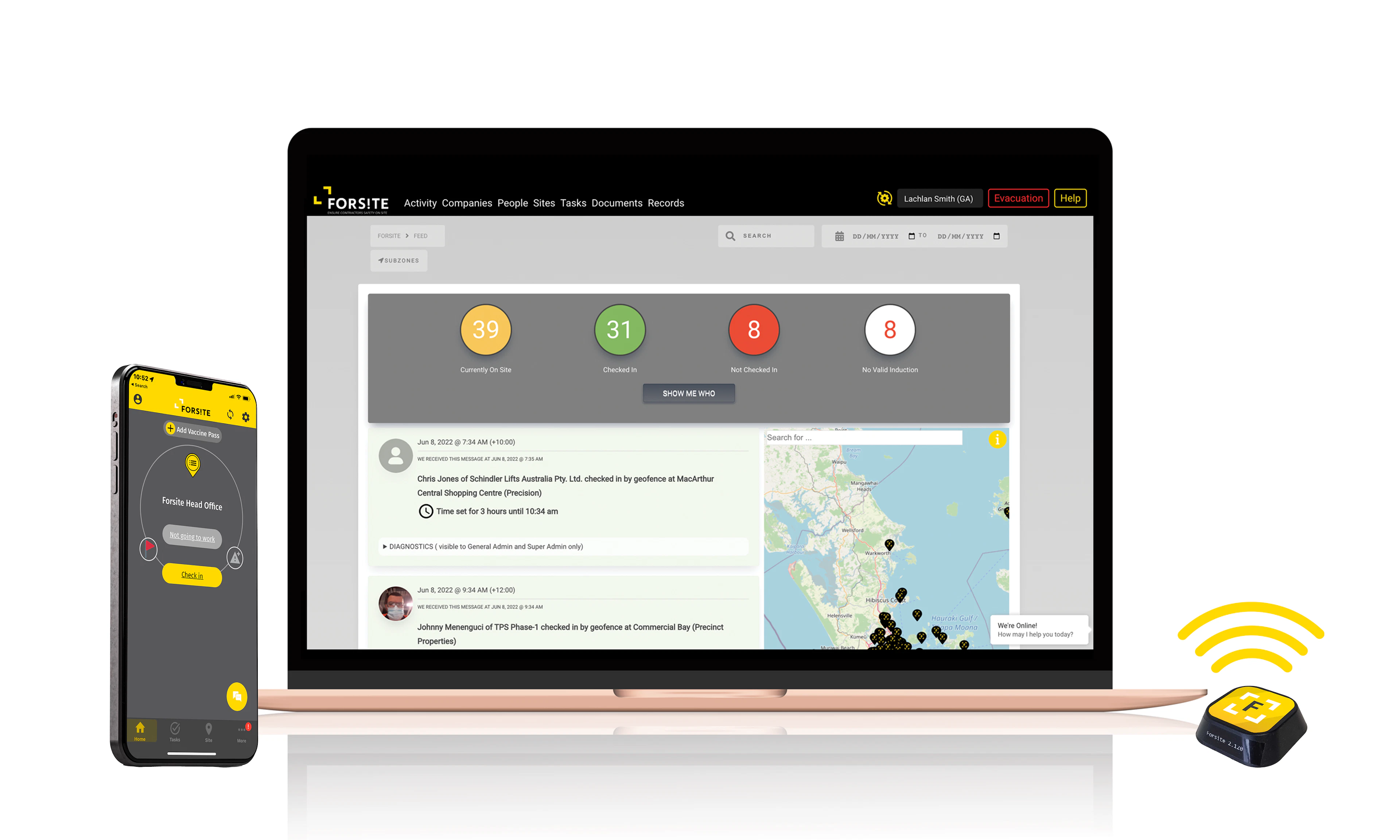 screenshot of Forsite