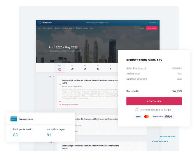 screenshot of Fourwaves