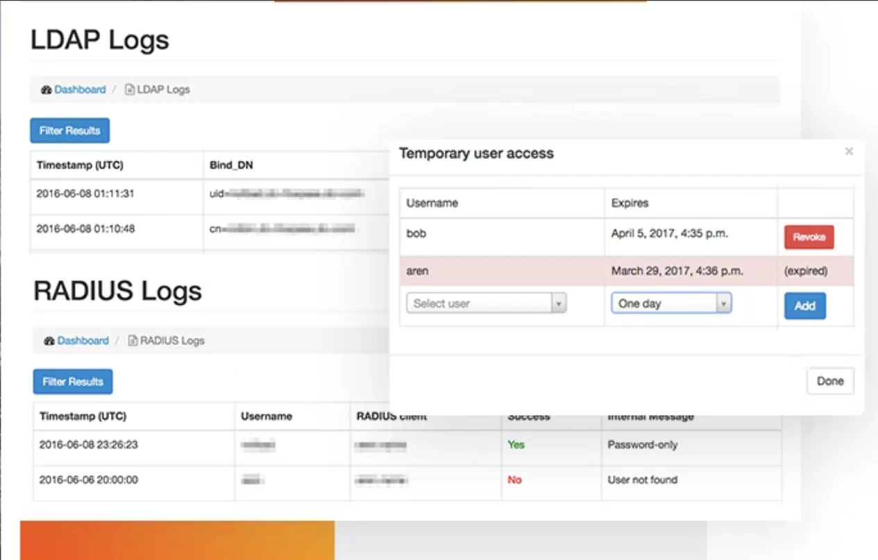 screenshot of Foxpass