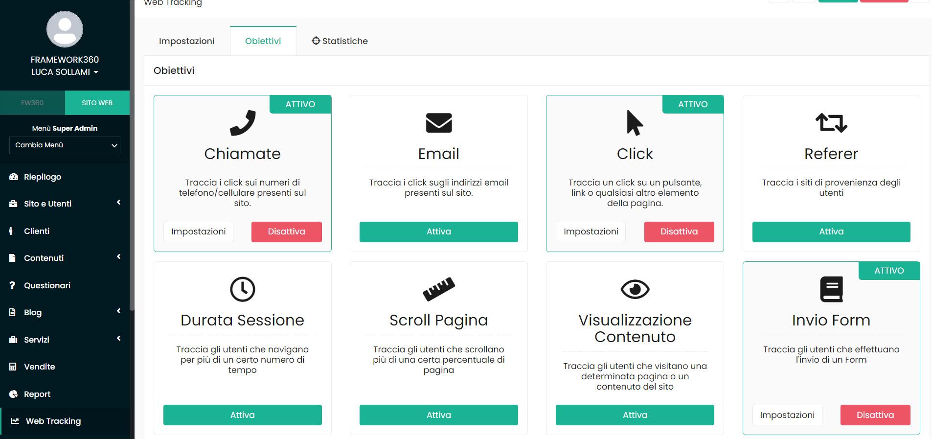 screenshot of Framework360