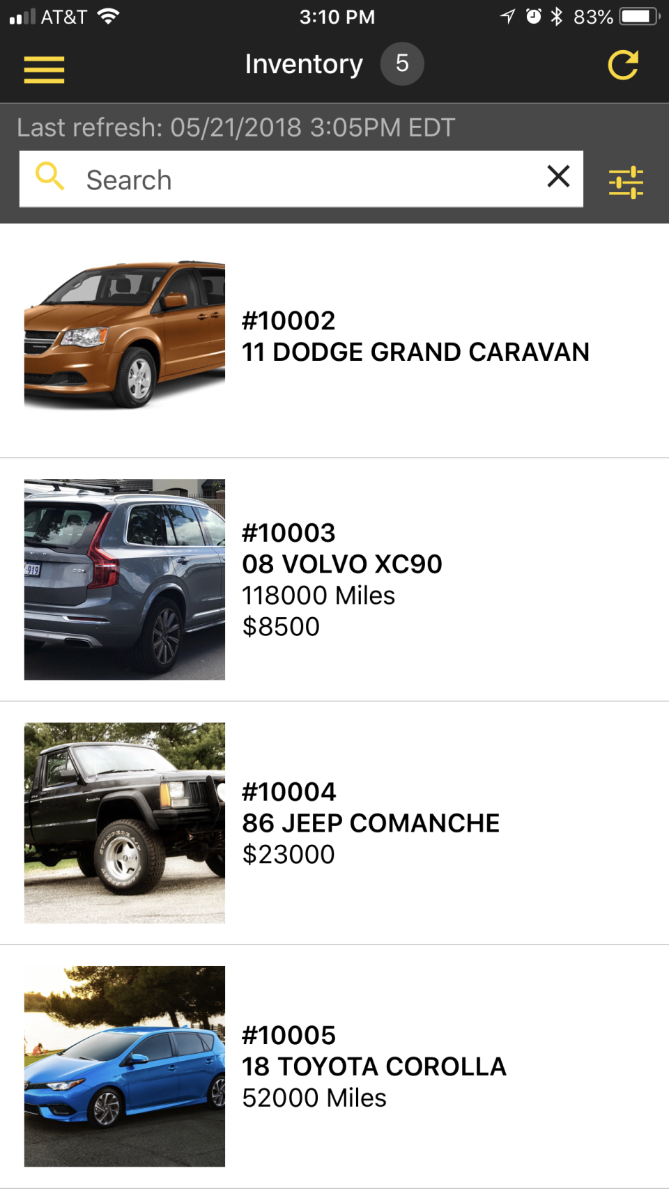 screenshot of Frazer