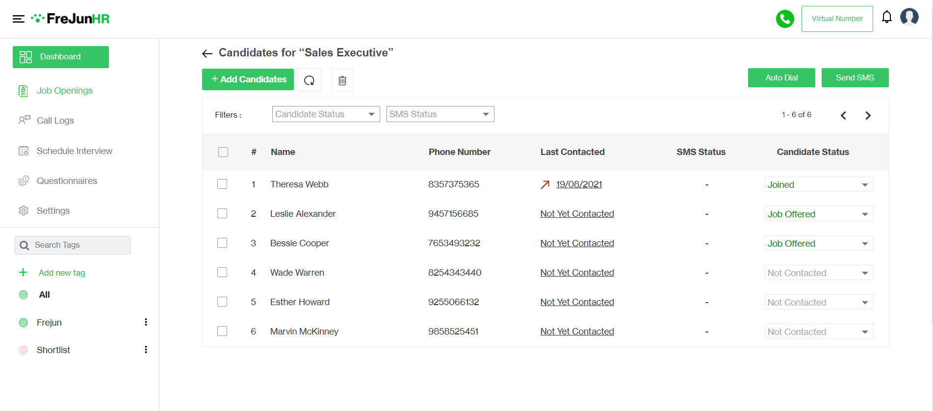 screenshot of FreJun