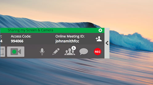 screenshot of FreeConferenceCall.com